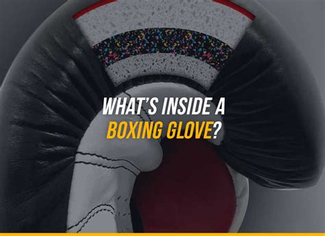 inside boxing gloves